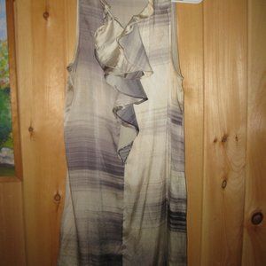 🎁NWOT THEORY 💞 SILK tunic or dress water color ❣❣🌷🌷🌷FREE W/$38 BUNDL